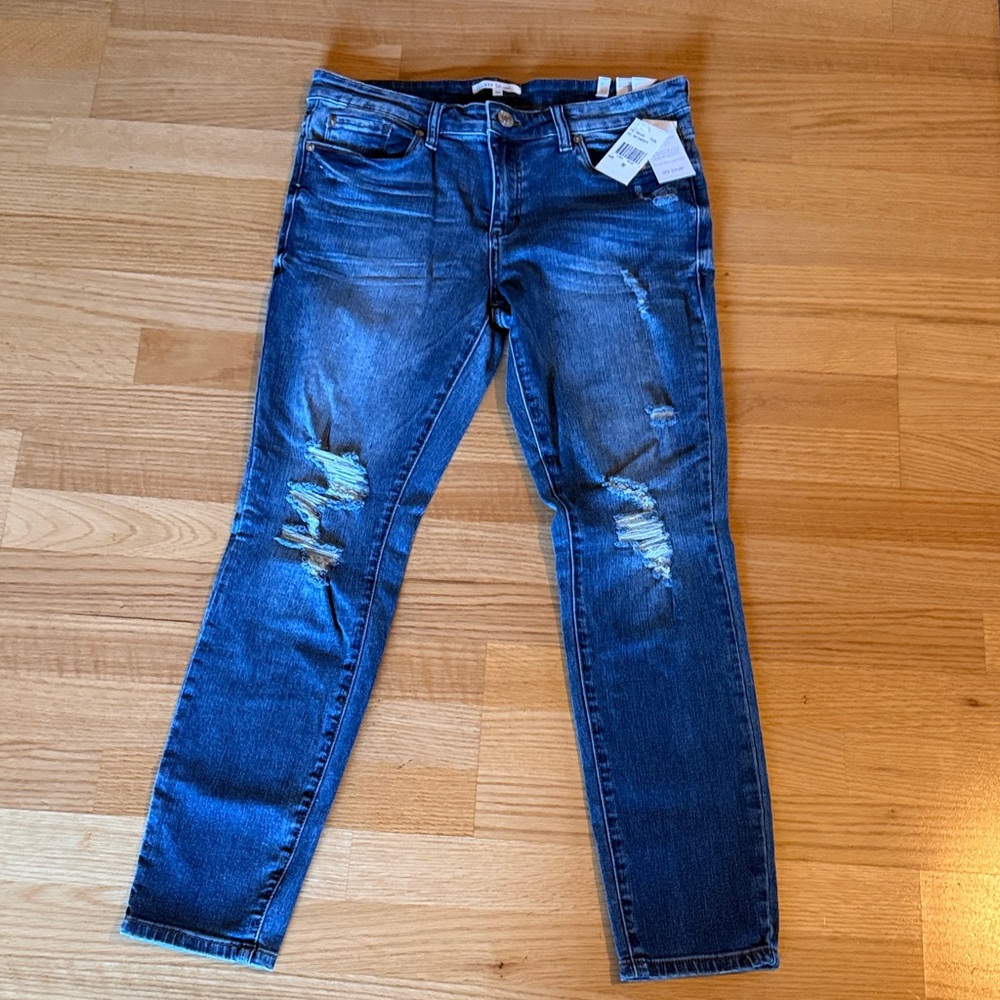 STS Blue Dark Wash Denim Ankle Skinny